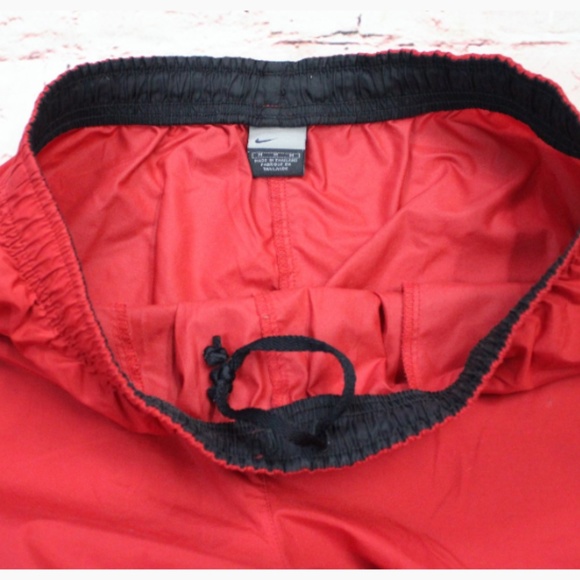 Men's Nike Running Pants Light Weight Red Size M - Picture 4 of 6